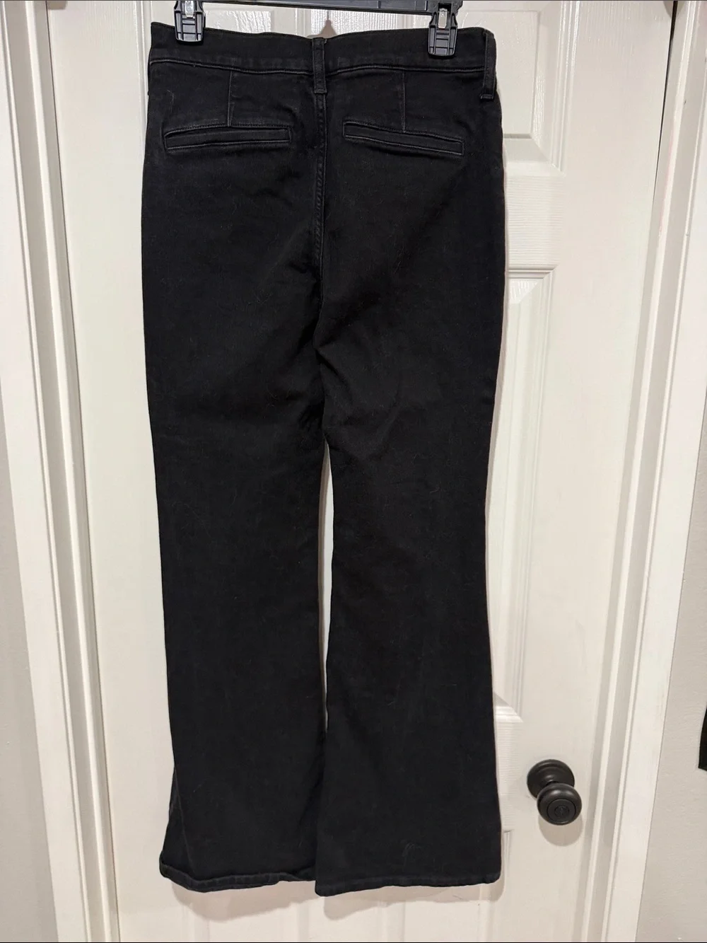 J. Crew Black Flare Jeans